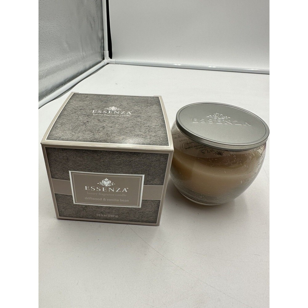 Essenza Candle 10 5 Oz Driftwood & vanilla bean